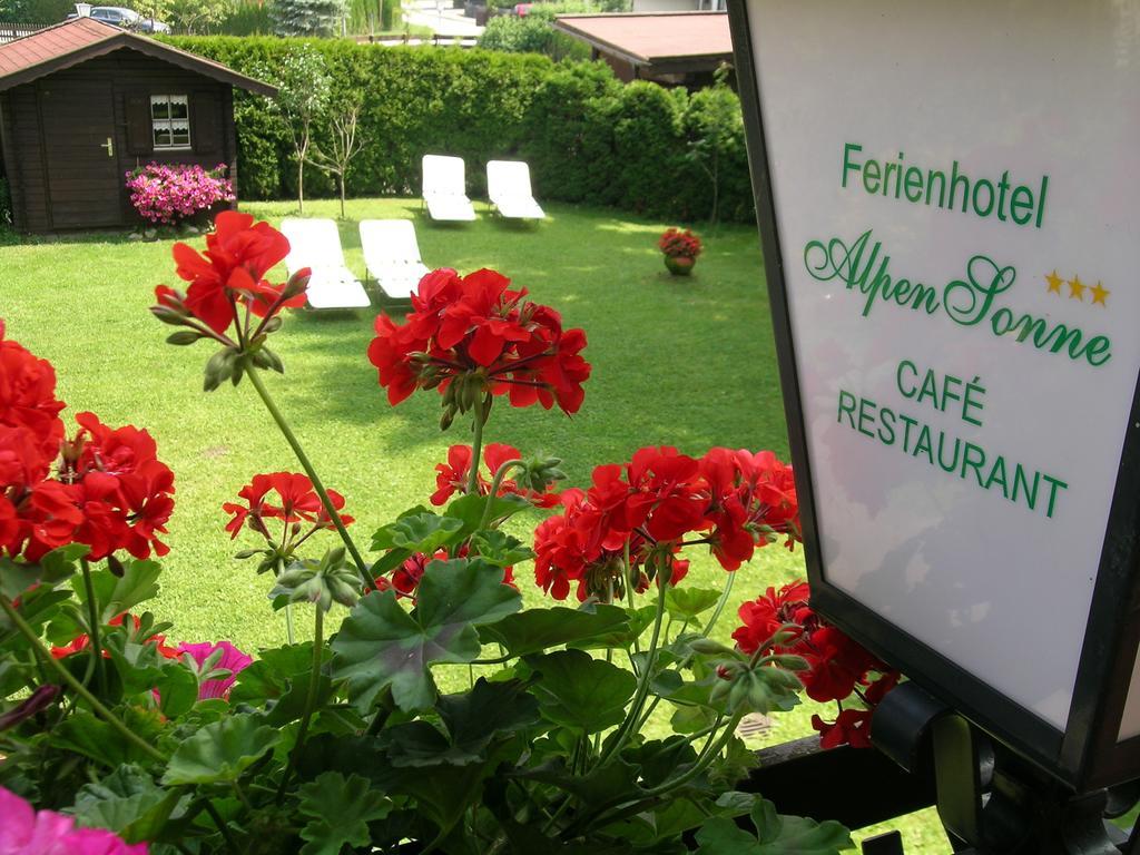 Hotel Alpensonne Ruhpolding Chiemgau Karte Exterior photo